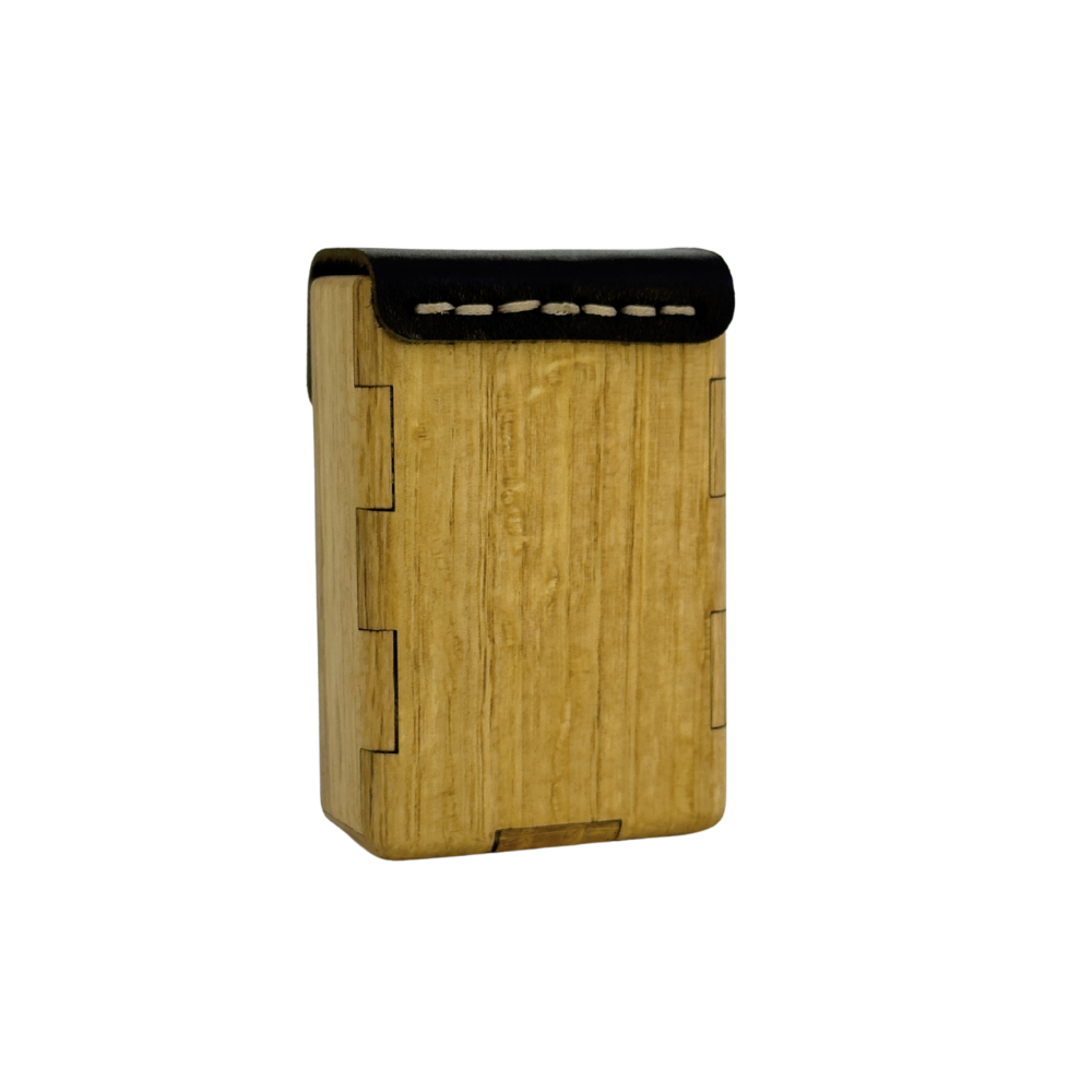 20 Short Cigarette Case|Oak Wood - Image 3