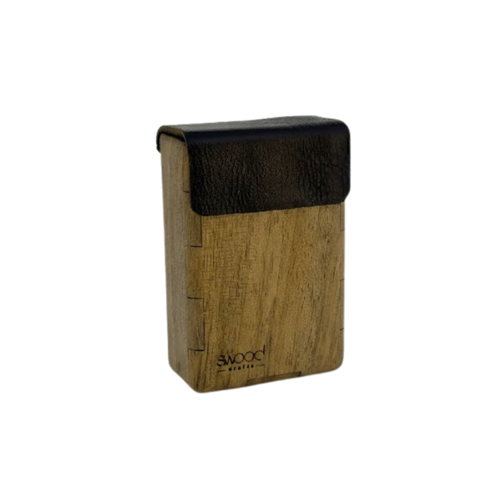 20 Short Cigarette Case|Walnut Wood
