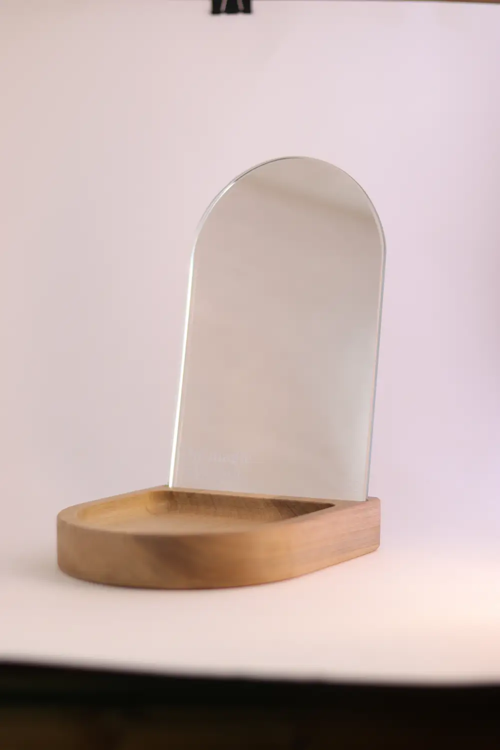 Long Half round mirror