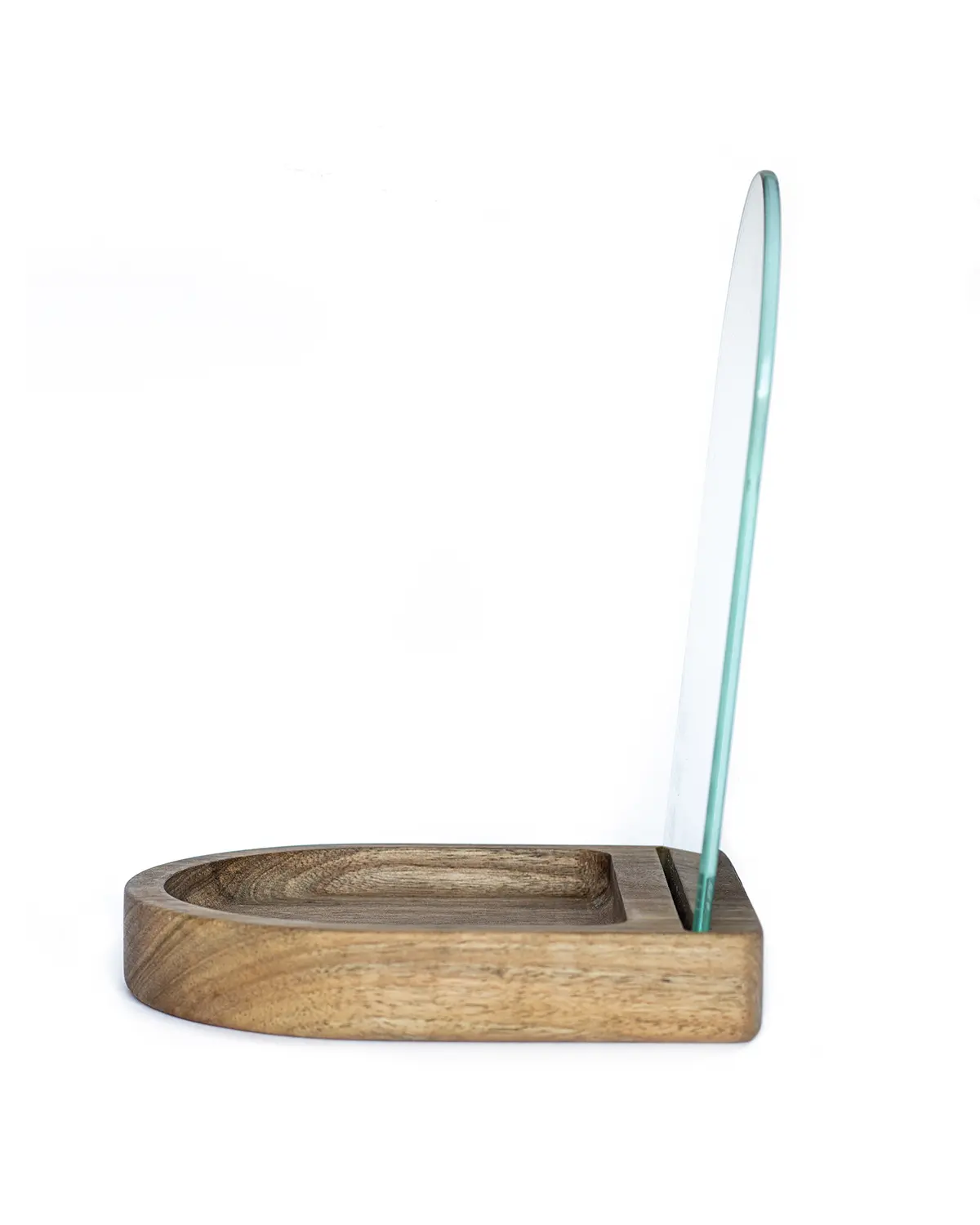 High Half Round Tabletop Mirror